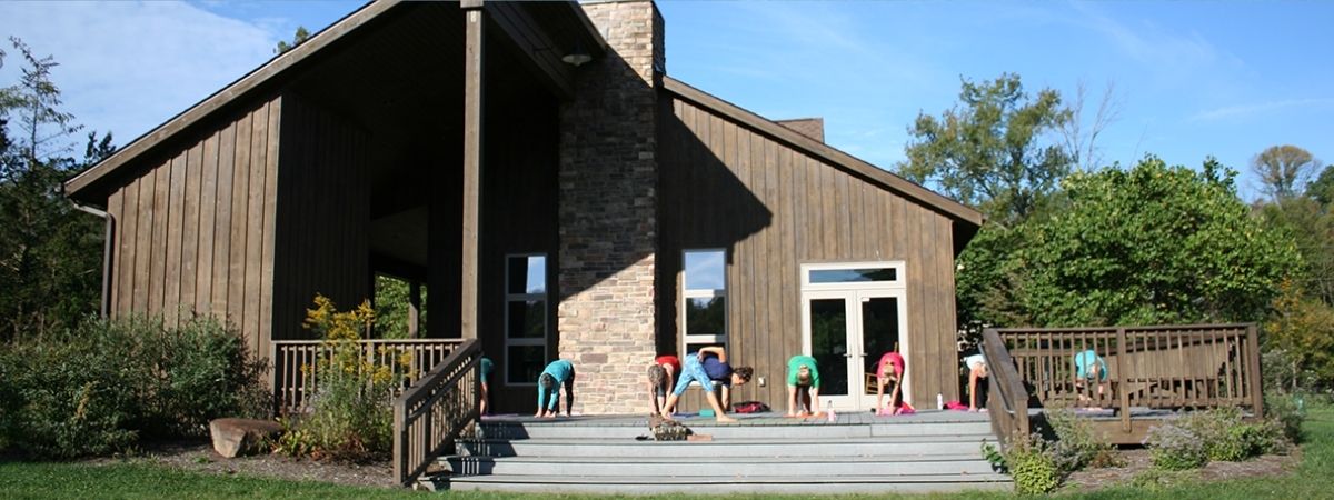 yoga class at Grant Park's Kennard Nature Nook
