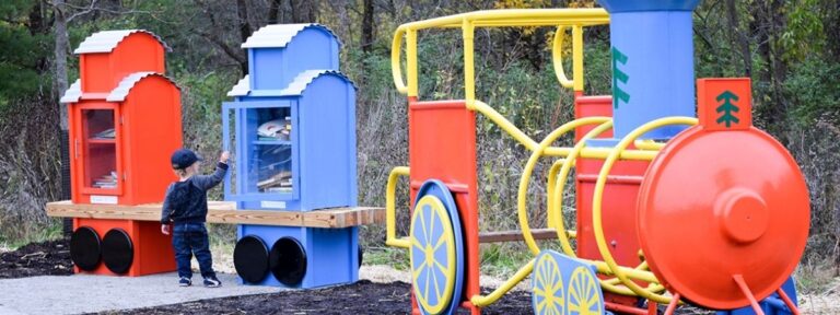 Iron horse Park Little Free Library