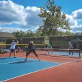 Pickleball courts at Activity Center Park