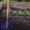 garden shovel
