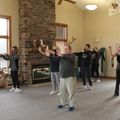 group of people practicing Tai Chi
